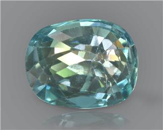 Blue Zircon Natural Certified  5.16cts.(94071)
